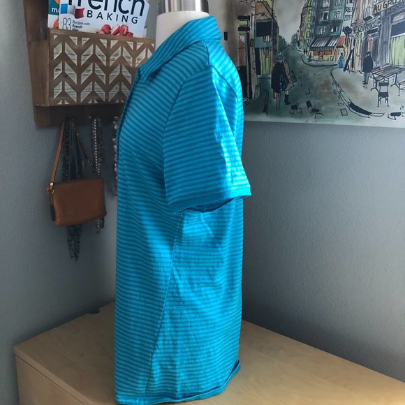 Icebreaker Striped Polo Shirt - Merino Wool - Picture 6 of 13